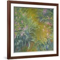 Iris-Claude Monet-Framed Giclee Print