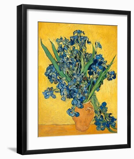 Irises, 1890-Vincent van Gogh-Framed Art Print