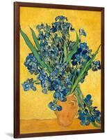 Irises, 1890-Vincent van Gogh-Framed Art Print