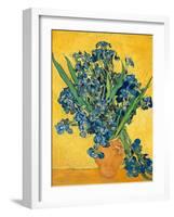 Irises, 1890-Vincent van Gogh-Framed Art Print