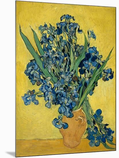Irises, 1890-Vincent van Gogh-Mounted Giclee Print