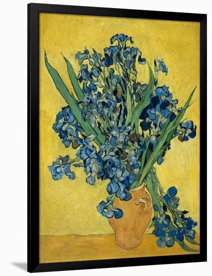 Irises, 1890-Vincent van Gogh-Framed Giclee Print