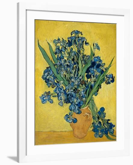 Irises, 1890-Vincent van Gogh-Framed Giclee Print