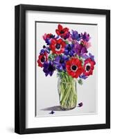 Irises 4, 2008-Christopher Ryland-Framed Premium Giclee Print