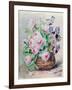 Irises and Peonies in a Basket-Madeleine Lemaire-Framed Giclee Print