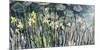 Irises by the Pond-Lilia Orlova Holmes-Mounted Giclee Print
