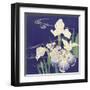 Irises, C. 1890-1900-Kogyo Tsukioka-Framed Art Print