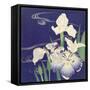 Irises, C. 1890-1900-Kogyo Tsukioka-Framed Stretched Canvas