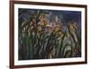 Irises (detail)-Claude Monet-Framed Art Print