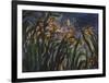 Irises (detail)-Claude Monet-Framed Art Print