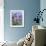Irises (detail)-Claude Monet-Framed Art Print displayed on a wall