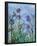 Irises - detail-Claude Monet-Framed Mini Poster