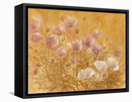 Irises III-li bo-Framed Stretched Canvas