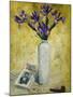 Irises in a Tall Vase, 1928-Christopher Wood-Mounted Giclee Print