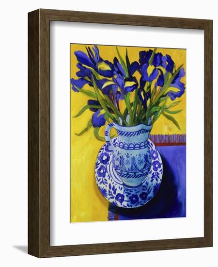 Irises, Series I-Isy Ochoa-Framed Giclee Print