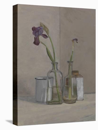 Irises White Cans, 2006-William Packer-Stretched Canvas