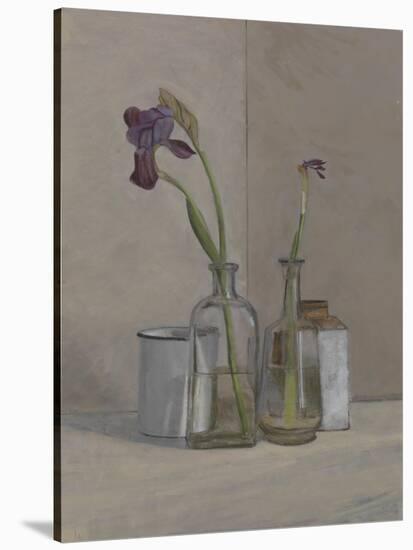 Irises White Cans, 2006-William Packer-Stretched Canvas