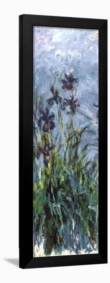 Irises-Claude Monet-Framed Poster