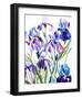 Irises-Suren Nersisyan-Framed Art Print