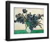 Irises-Vincent van Gogh-Framed Art Print