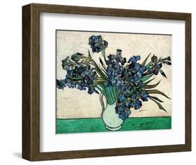 Irises-Vincent van Gogh-Framed Art Print