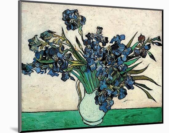 Irises-Vincent van Gogh-Mounted Art Print