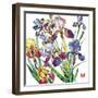 Irises-Sofia Perina-Miller-Framed Giclee Print