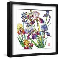 Irises-Sofia Perina-Miller-Framed Giclee Print