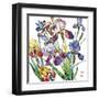 Irises-Sofia Perina-Miller-Framed Giclee Print