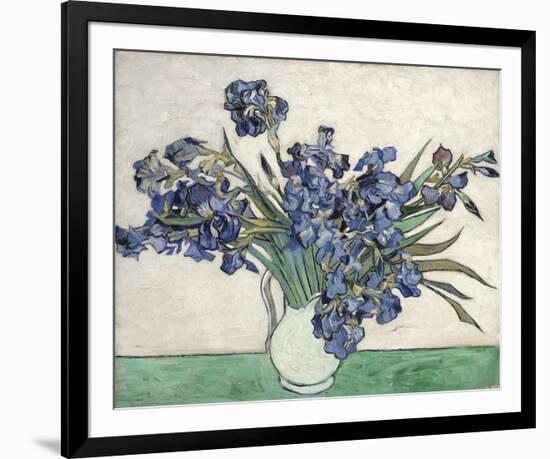 Irises-Vincent Van Gogh-Framed Giclee Print