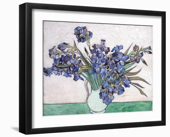 Irises-Vincent van Gogh-Framed Giclee Print