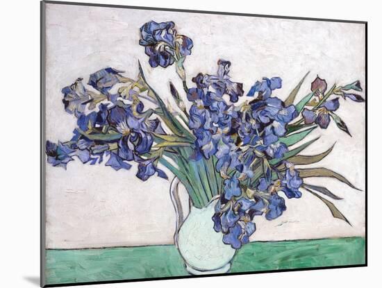 Irises-Vincent van Gogh-Mounted Giclee Print