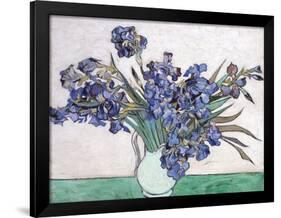 Irises-Vincent van Gogh-Framed Giclee Print