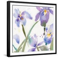 Irises-Sheila Golden-Framed Premium Giclee Print