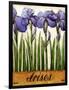 Irises-Daniel Patrick Kessler-Framed Giclee Print