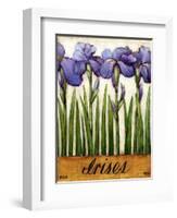 Irises-Daniel Patrick Kessler-Framed Giclee Print