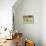 Irises-Linda Benton-Stretched Canvas displayed on a wall