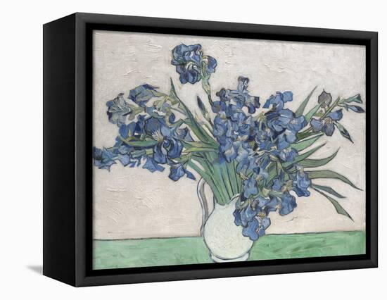 Irises-Vincent van Gogh-Framed Stretched Canvas