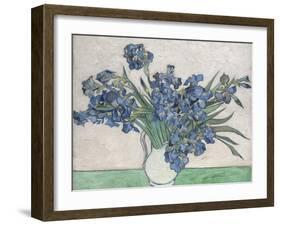 Irises-Vincent van Gogh-Framed Art Print