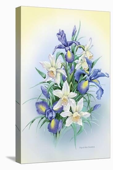 Irises-Olga And Alexey Drozdov-Stretched Canvas