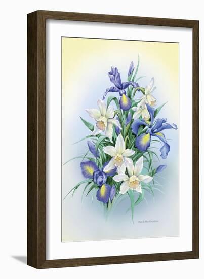 Irises-Olga And Alexey Drozdov-Framed Giclee Print