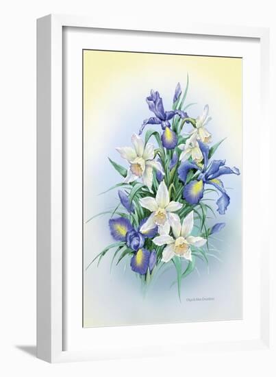 Irises-Olga And Alexey Drozdov-Framed Giclee Print