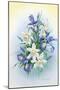 Irises-Olga And Alexey Drozdov-Mounted Premium Giclee Print