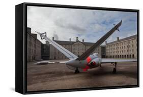 Irish Air Corps Fouga Cm.170 Magister Training Aircraft, Arbour Hill, Dublin City, Ireland-null-Framed Stretched Canvas