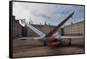 Irish Air Corps Fouga Cm.170 Magister Training Aircraft, Arbour Hill, Dublin City, Ireland-null-Framed Stretched Canvas
