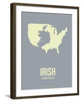 Irish America Poster 1-NaxArt-Framed Art Print