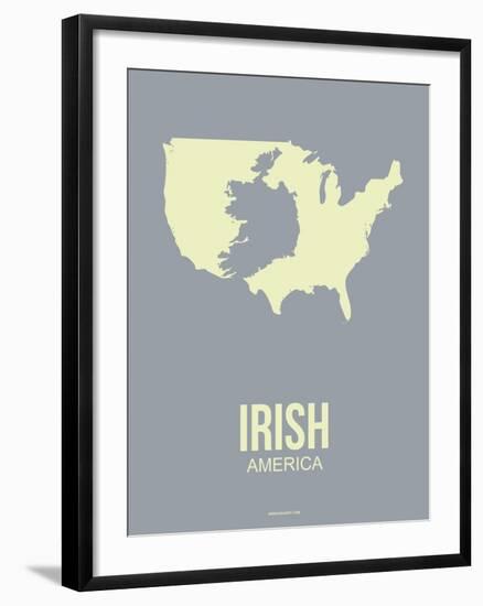 Irish America Poster 1-NaxArt-Framed Art Print