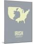 Irish America Poster 1-NaxArt-Mounted Art Print