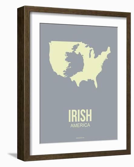 Irish America Poster 1-NaxArt-Framed Art Print