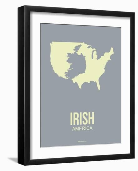 Irish America Poster 1-NaxArt-Framed Art Print